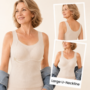 Thermal Tank Top with Built-in Bra