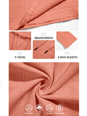 Women's V Neck Beach Cover Up