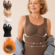 Thermal Tank Top with Built-in Bra