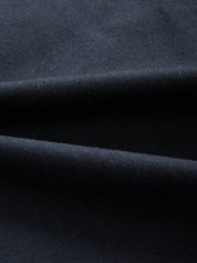 Patchwork Waist Straight Leg Pants