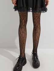 Mesh Spider Web Tights