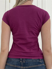 Vintage Acanthus Logo Print Baby Tee