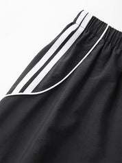 Piping Side Stripe Baggy Sweatpants