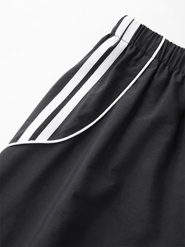 Piping Side Stripe Baggy Sweatpants