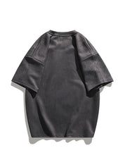 Men's Faux Suede Cross Graphic Tee