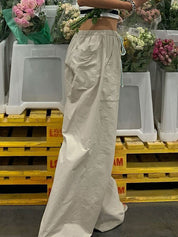 Y2K Baggy Parachute Cargo Pants