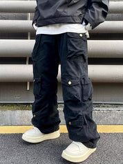 Men's Vintage Pocket Loose Cargo Pants