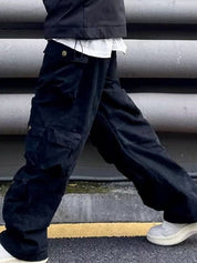 Men's Vintage Pocket Loose Cargo Pants