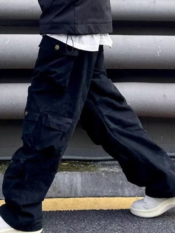 Men's Vintage Pocket Loose Cargo Pants