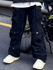Men's Vintage Pocket Loose Cargo Pants