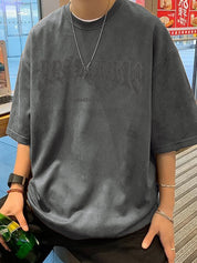 Men's Washed Cotton Short Sleeve Graphic Tee