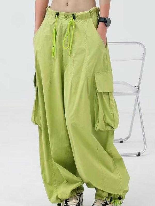 Street Pocket Patch Loose Cargo Pants