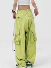 Street Pocket Patch Loose Cargo Pants