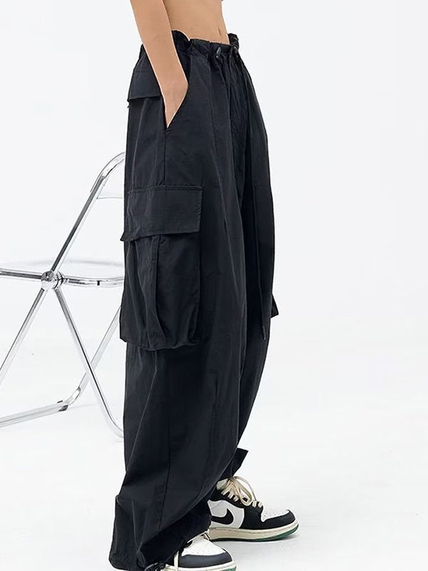 Street Pocket Patch Loose Cargo Pants