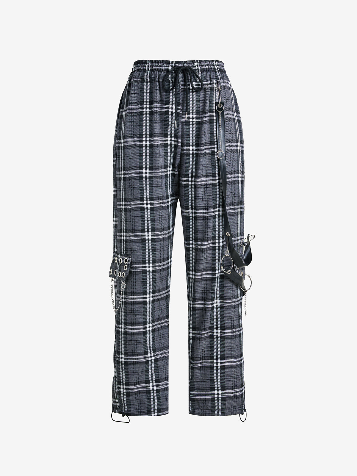 Vintage Check Cargo Pants