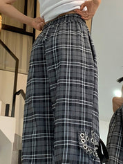 Vintage Check Cargo Pants