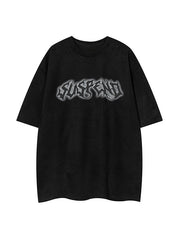 Men's Street Butterfly Print Short Sleeve Tee