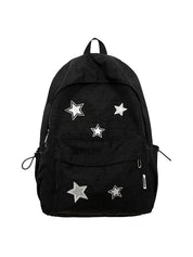 Contrasting Color Star Without Pendant Backpack