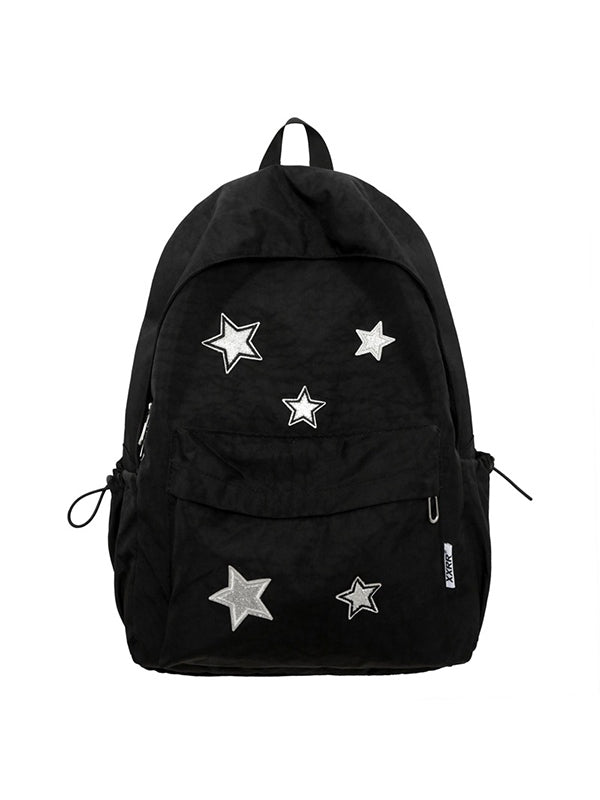 Contrasting Color Star Without Pendant Backpack