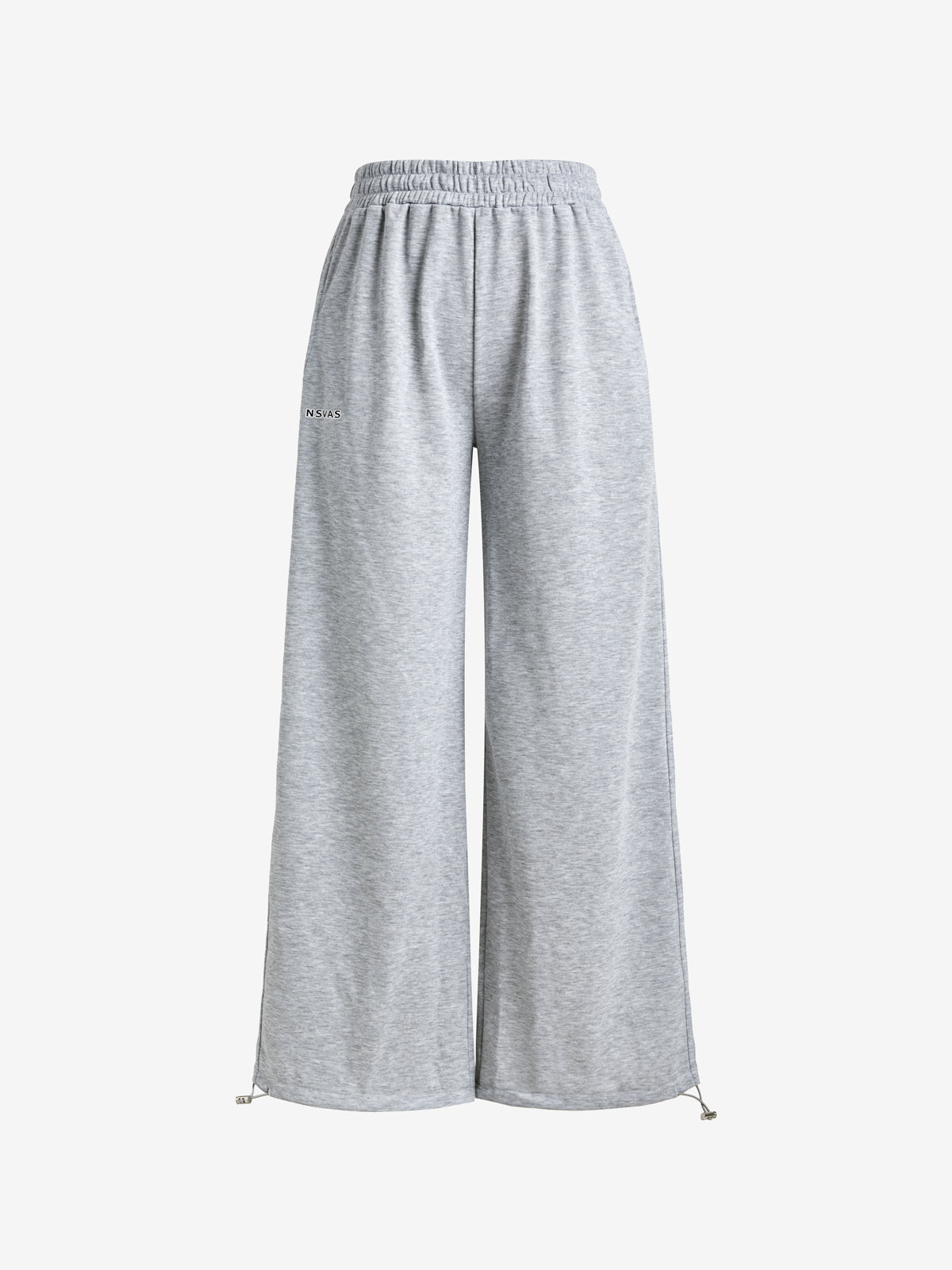 Letter Print Stretchy Waist Loose Sweatpants