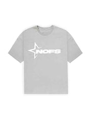 Men's Star Print Oversized Short Sleeve Tee