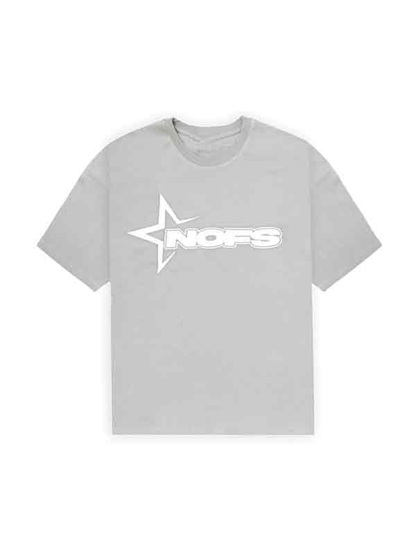 Men's Star Print Oversized Short Sleeve Tee