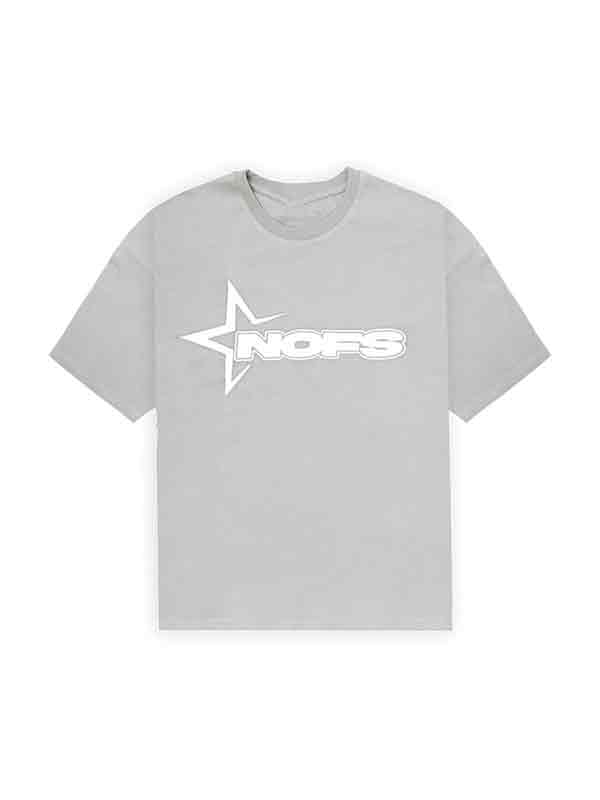 Men's Star Print Oversized Short Sleeve Tee