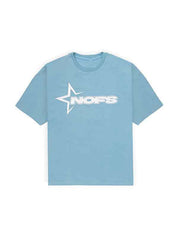Men's Star Print Oversized Short Sleeve Tee