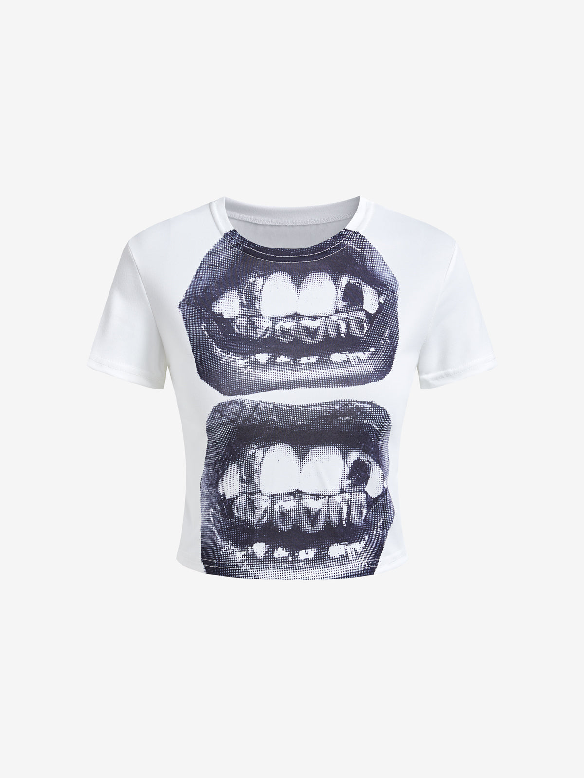 Retro Print Short Sleeve Tee