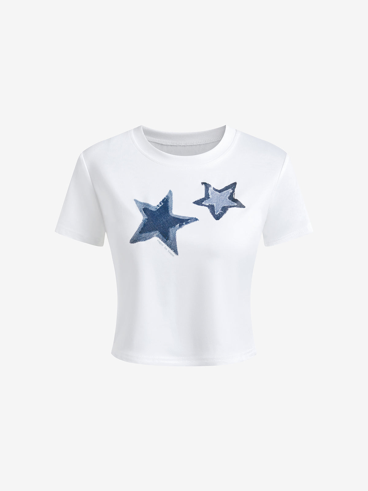 Star Print Short Sleeve Tee