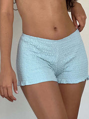 Solid Color Tight Shorts