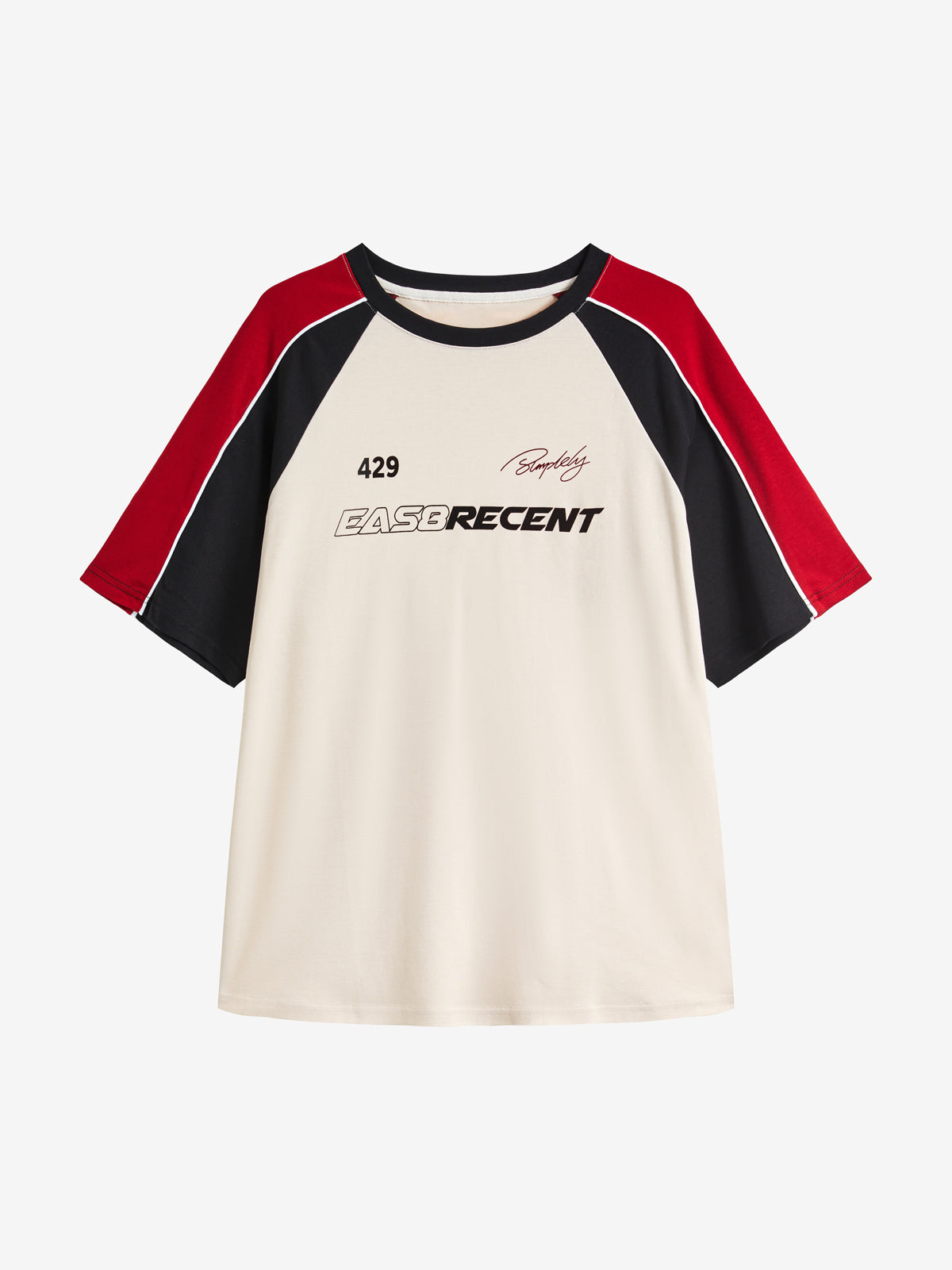 Men's Vintage Raglan Sleeve Short Sleeve Tee