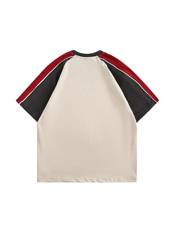 Men's Vintage Raglan Sleeve Short Sleeve Tee