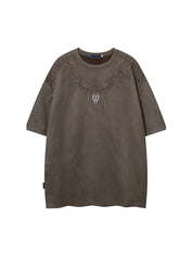 Men's Alphabet Graphic Short Sleeve Tee