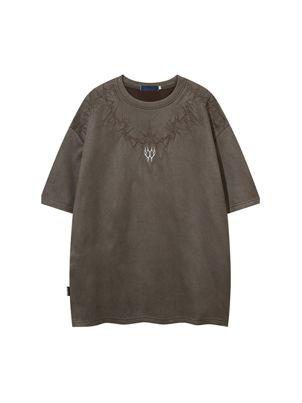 Men's Alphabet Graphic Short Sleeve Tee