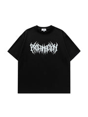 Men's Letters Oversized Short Sleeve Tee
