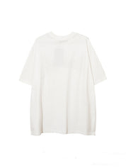 Men's Street Print Graphic Oversized Short Sleeve Tee