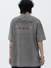 Men's Graphic Oversized Short Sleeve Tee