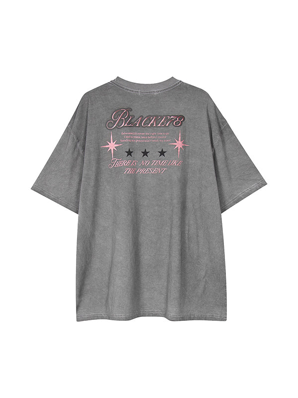 Men's Graphic Oversized Short Sleeve Tee