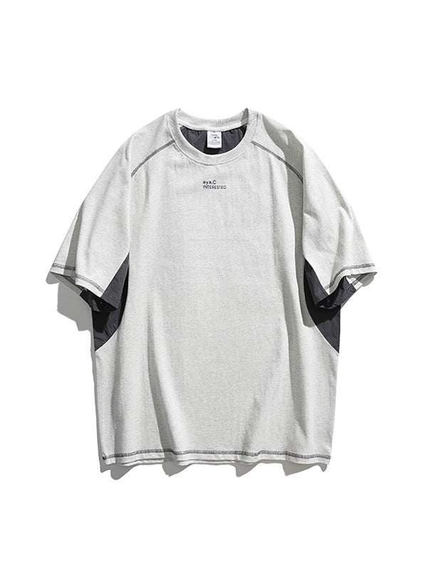 Men's Raglan Oversized Short Sleeve Tee