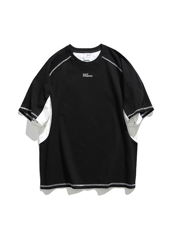 Men's Raglan Oversized Short Sleeve Tee