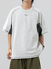Men's Raglan Oversized Short Sleeve Tee