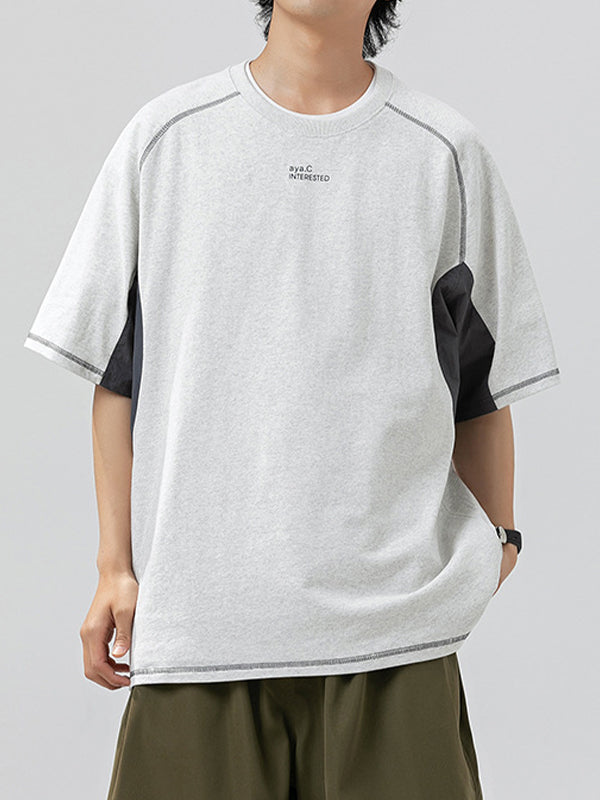 Men's Raglan Oversized Short Sleeve Tee