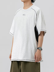 Men's Raglan Oversized Short Sleeve Tee