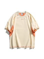 Men's Raglan Oversized Short Sleeve Tee