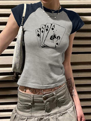 Face Print Short Sleeve Tee
