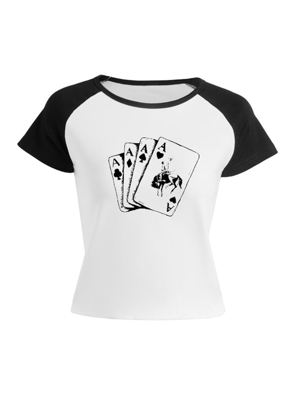 Face Print Short Sleeve Tee