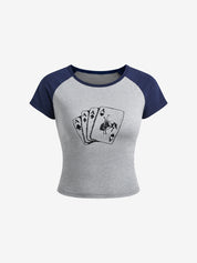 Face Print Short Sleeve Tee
