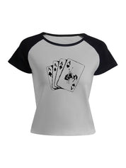 Face Print Short Sleeve Tee