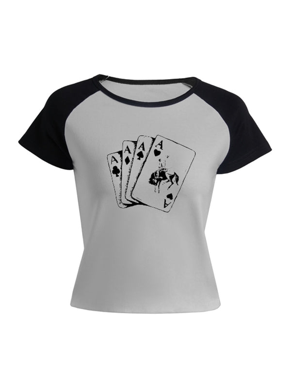 Face Print Short Sleeve Tee
